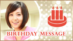 BIRTHDAY MESSAGE